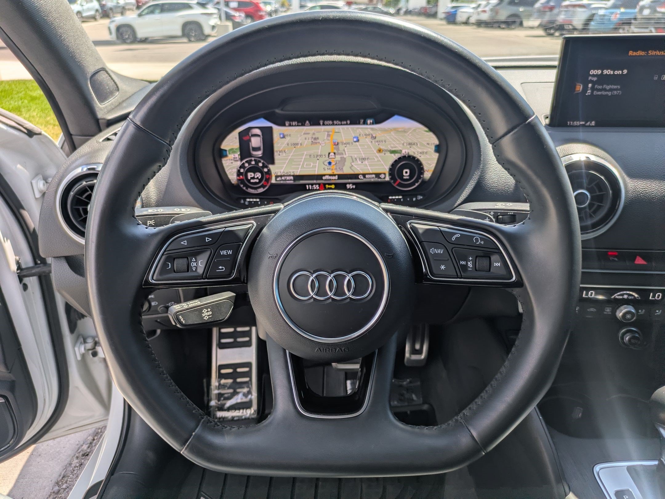 Used 2018 Glacier White Audi 2.0T Premium Plus image 16
