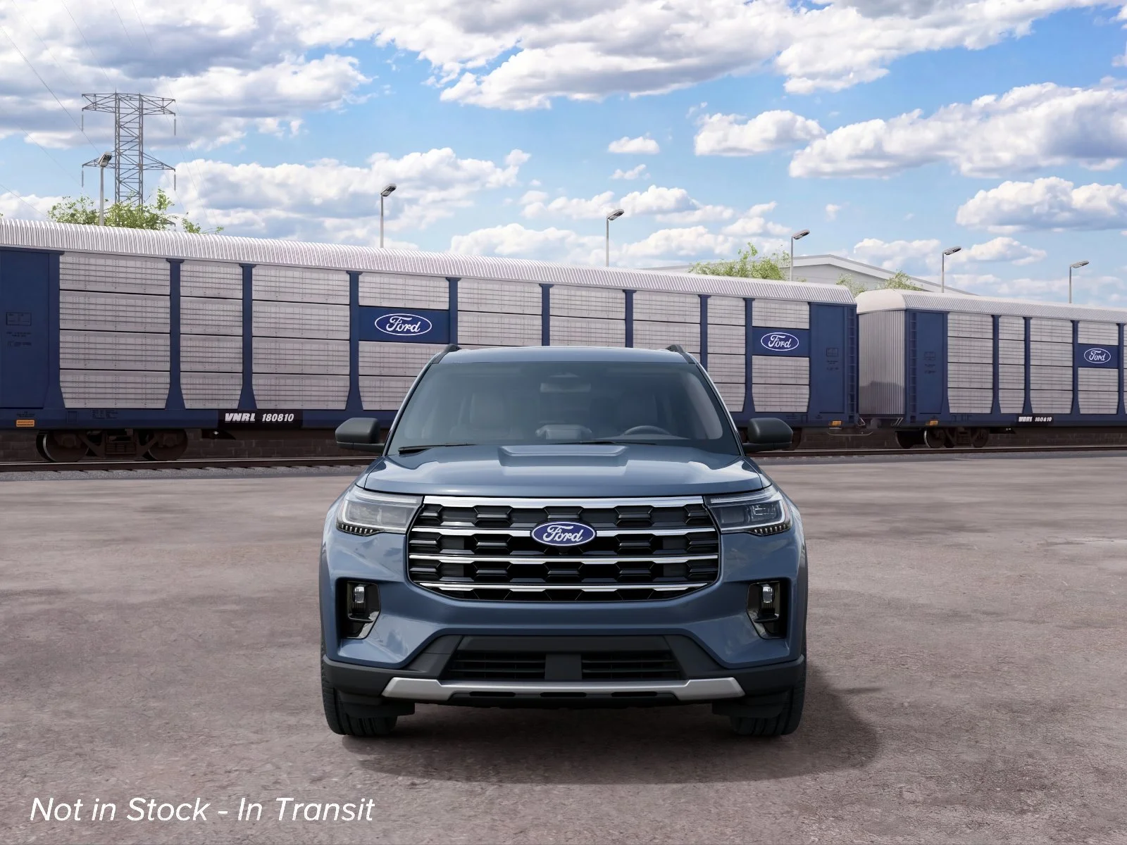 New 2027 Vapor Blue Metallic Ford Active image 3