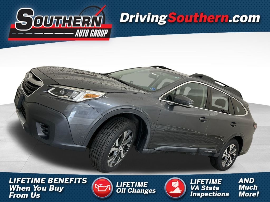 Used 2021 Gray Subaru Limited XT image 1