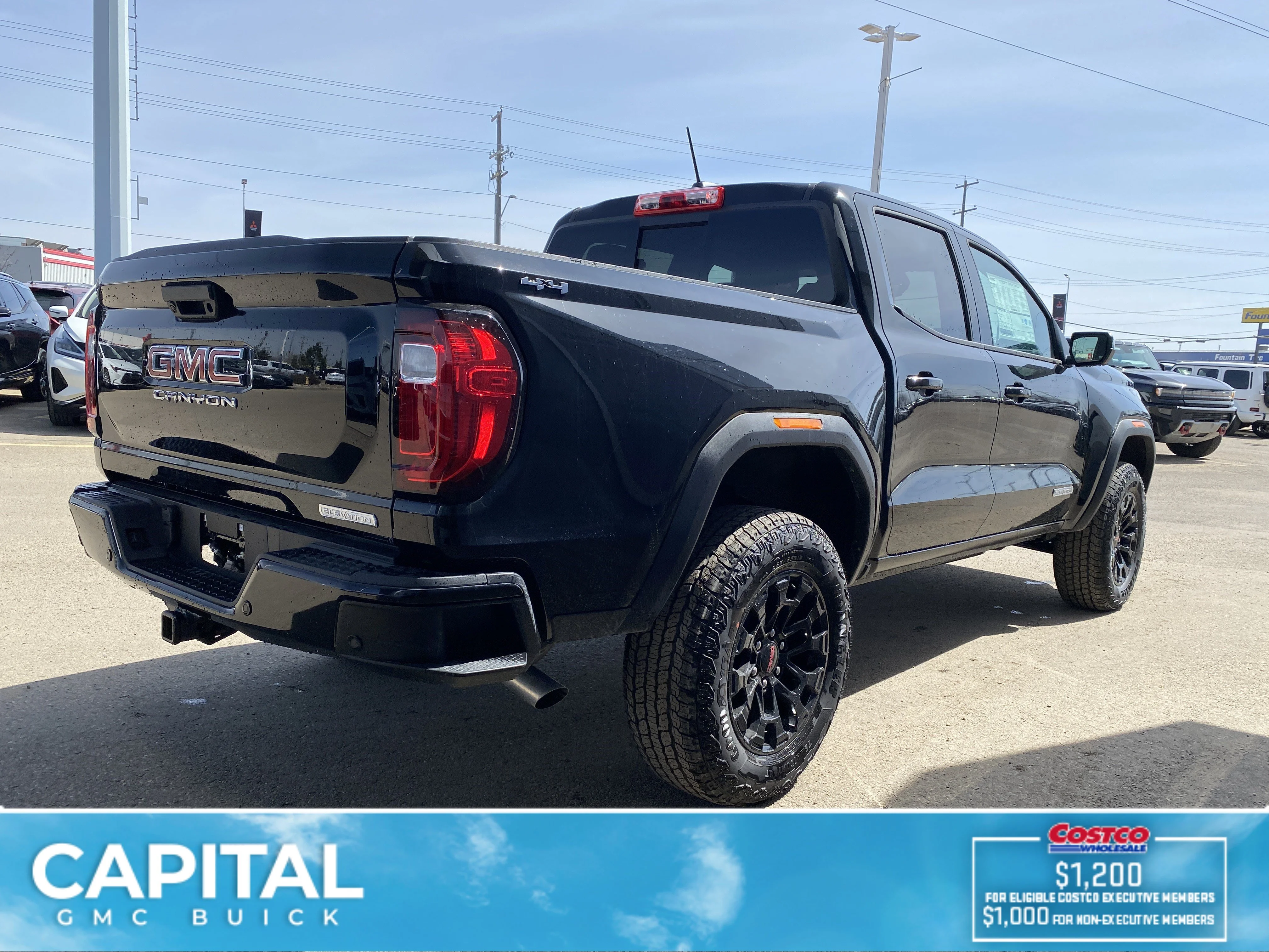 New 2026 ONYX BLACK GMC 4WD Elevation image 6