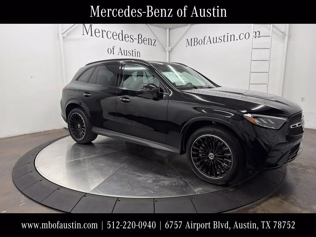 New 2027 Black Mercedes-Benz GLC 300 image 1