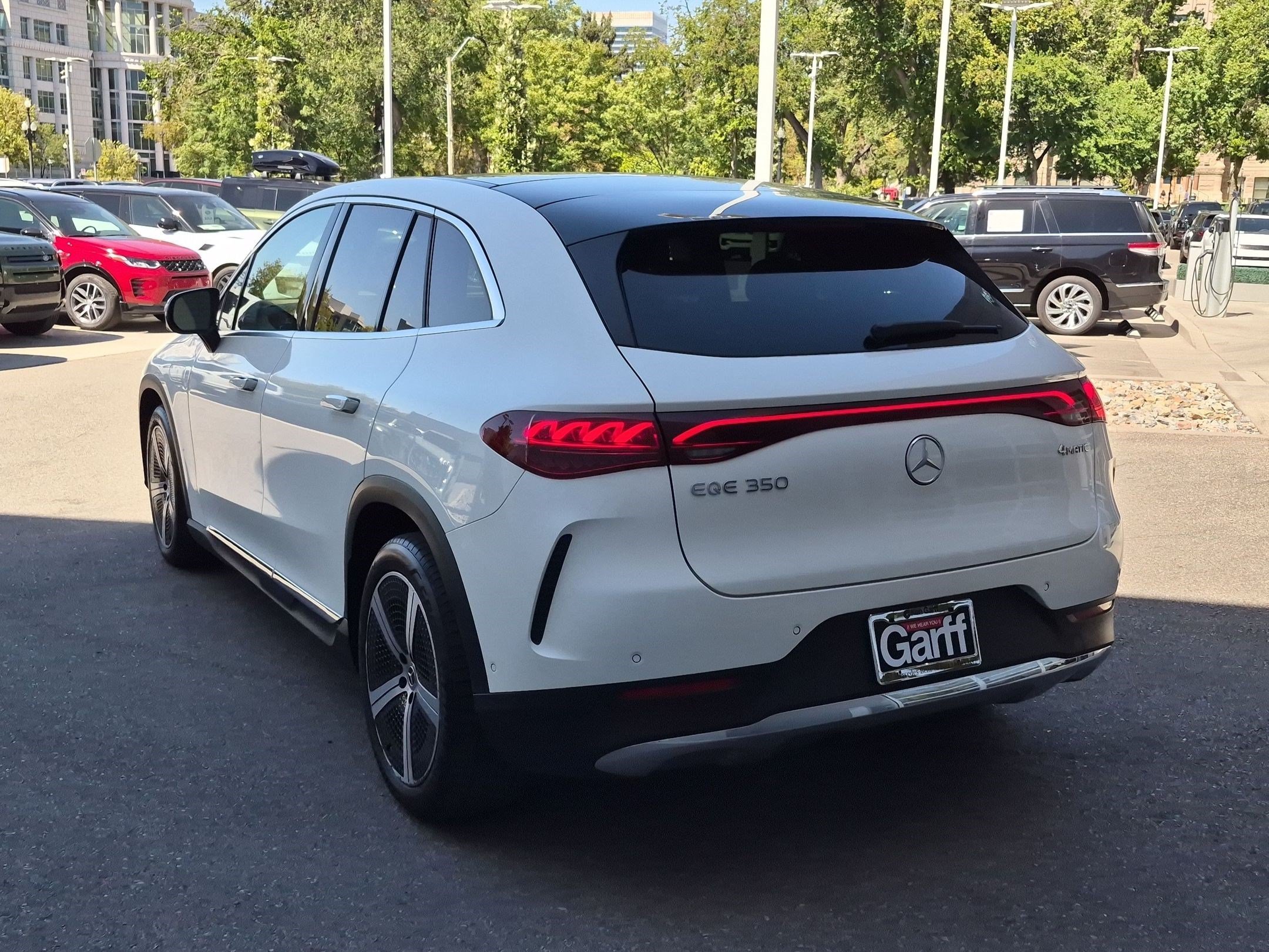 Certified Used 2023 MANUFAKTUR Diamond White Metallic Mercedes-Benz EQE 350 image 5
