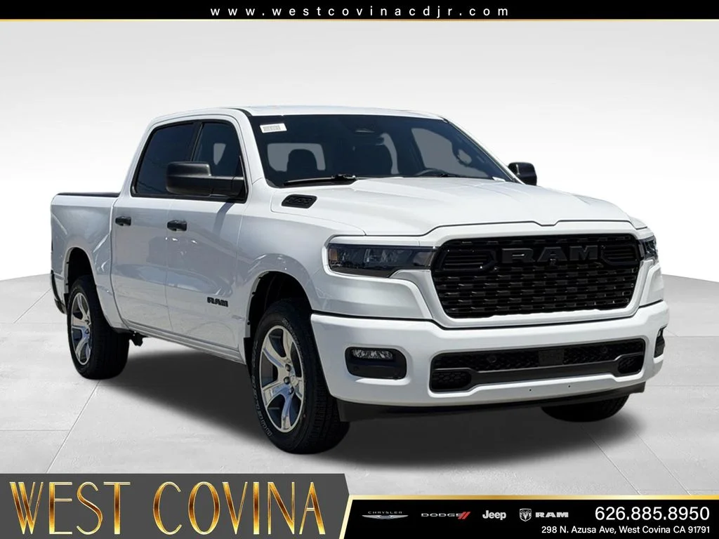 New 2026 Bright White Clearcoat RAM Express image 4