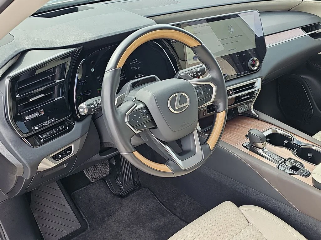 Certified Used 2025 CLOUDBURST GRAY Lexus 450h+ Luxury image 14