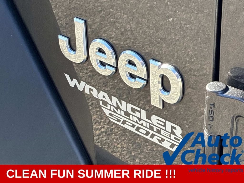 Used 2018 Gray Jeep Unlimited Sport S image 15