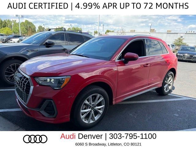 Used 2022 Red Audi Premium image 1