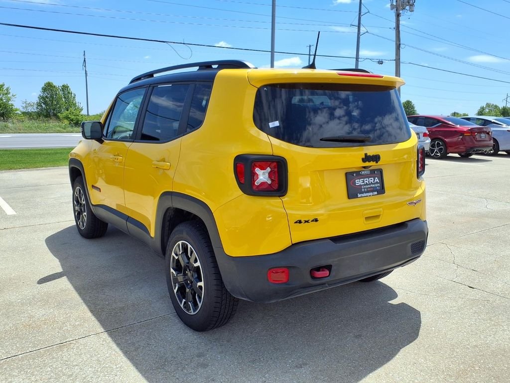 Used 2023 Solar Yellow Clearcoat Jeep Trailhawk image 15