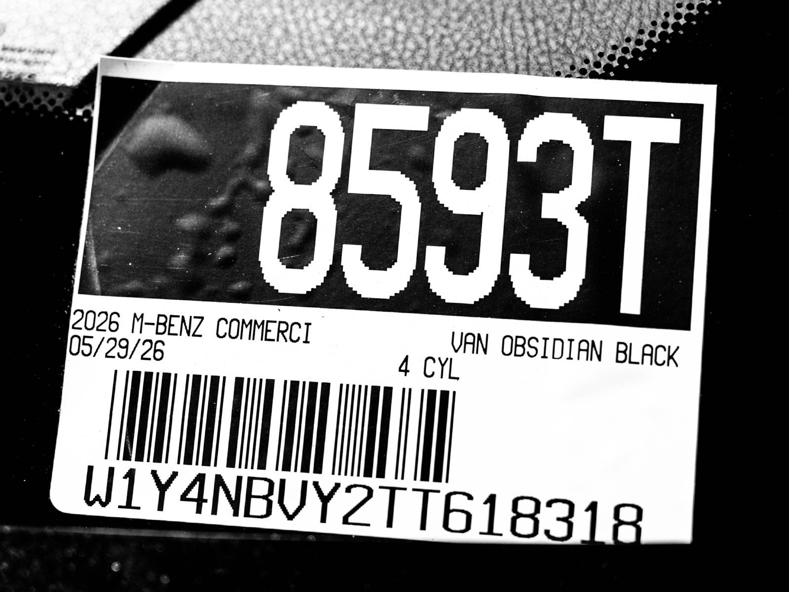 New 2026 Obsidian Black Metallic Mercedes-Benz 2500 Standard Roof I4 Diesel HO 144 AWD image 29