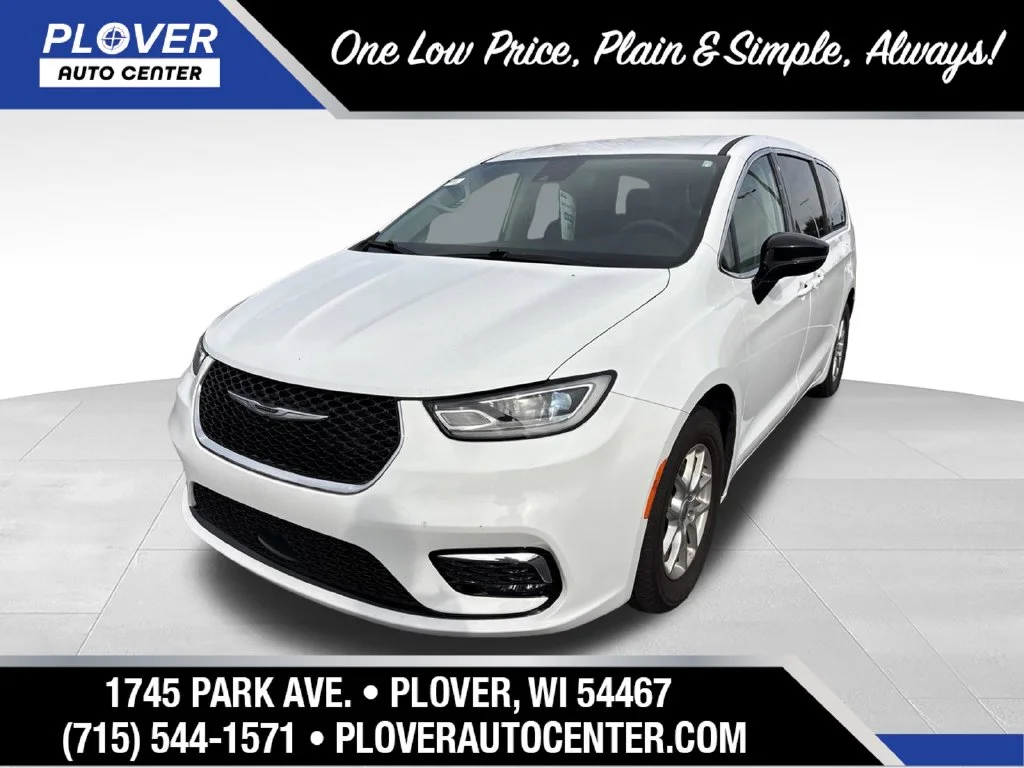 Used 2024 Bright White Clearcoat Chrysler Touring L image 1