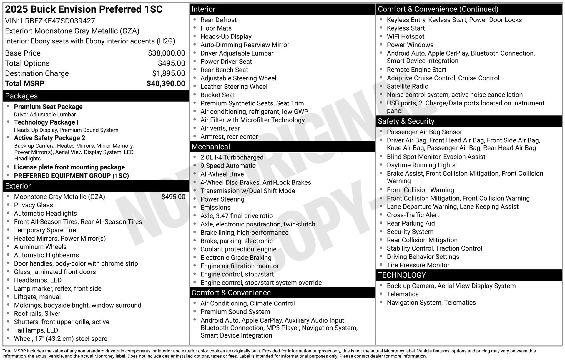 2025 BUICK ENVISION - Image 3