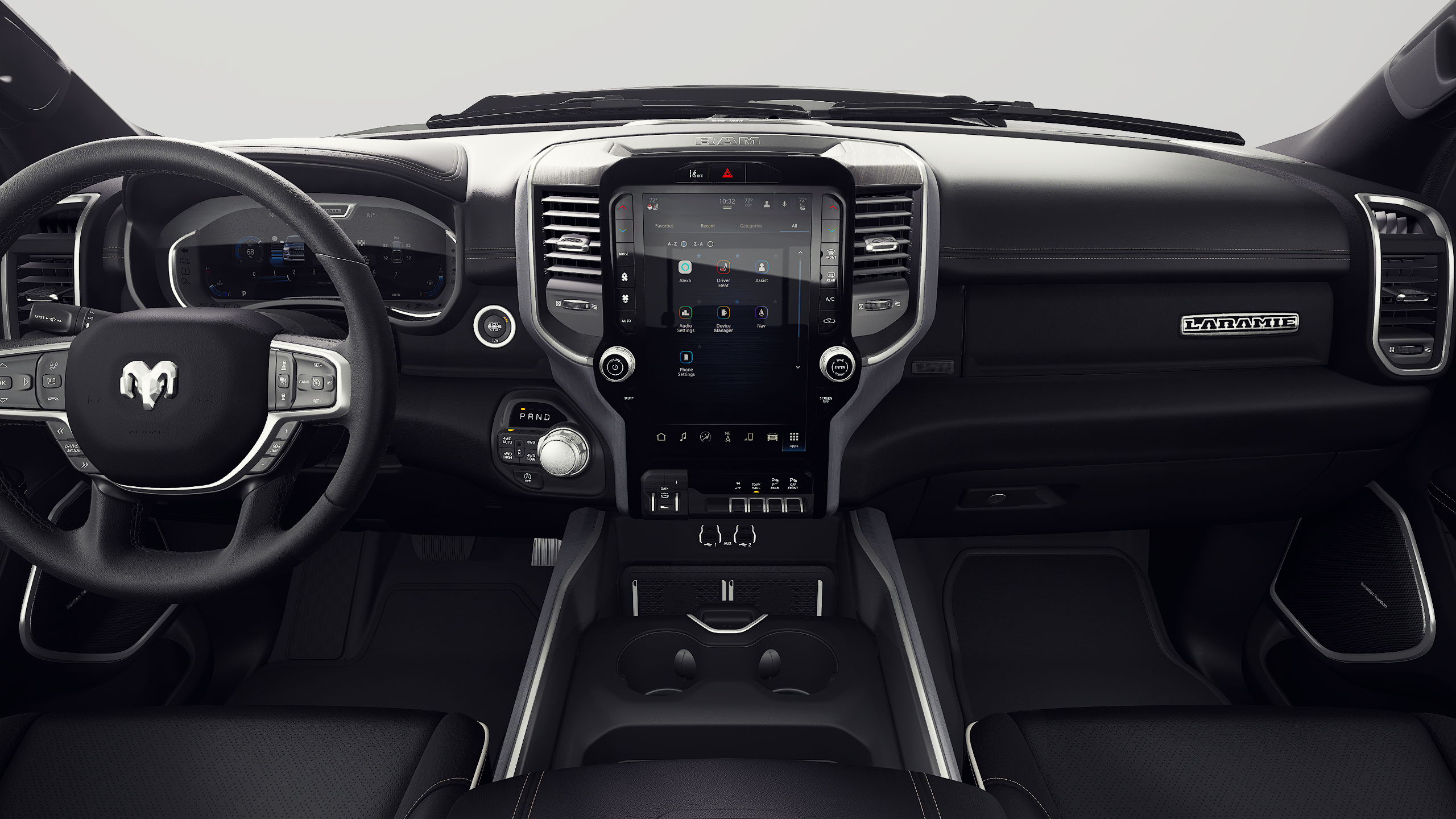 New 2027 Diamond Black Crystal Pearl-Coat Exterior Paint RAM LARAMIE image 18