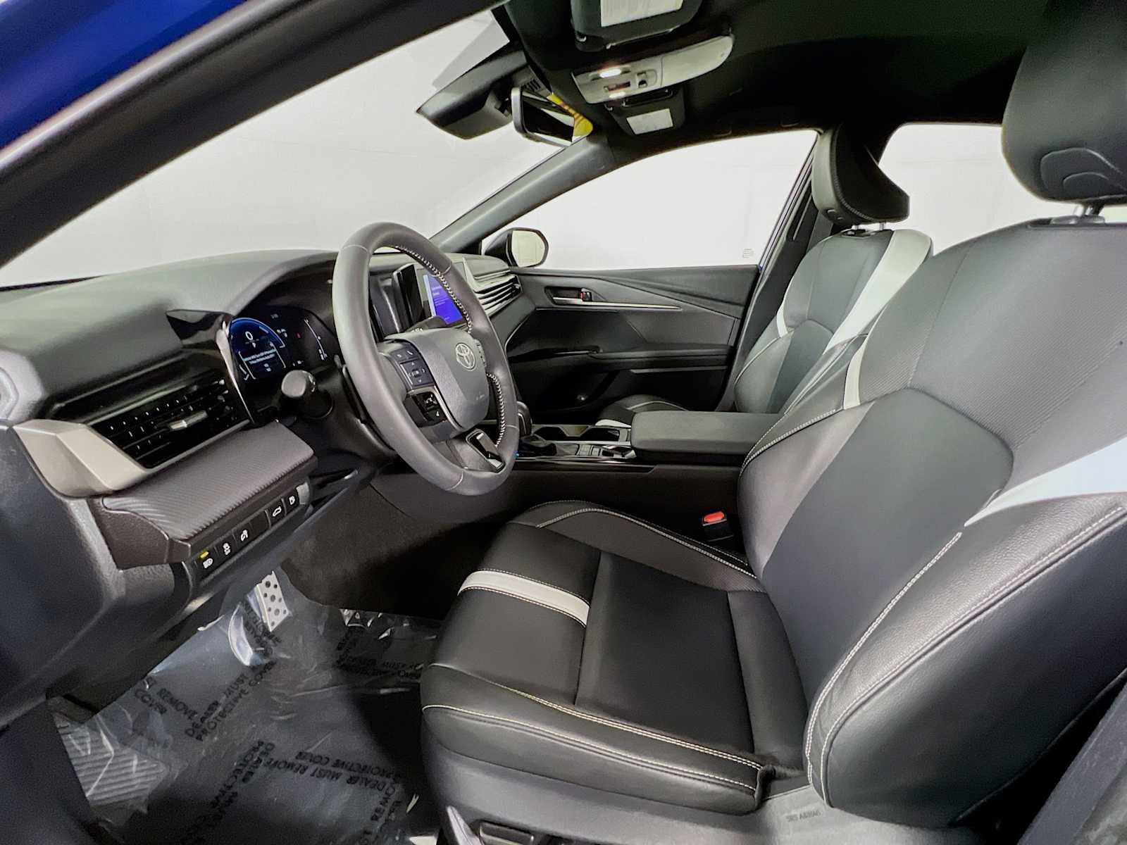 Used 2025 Reservoir Blue Toyota SE image 21