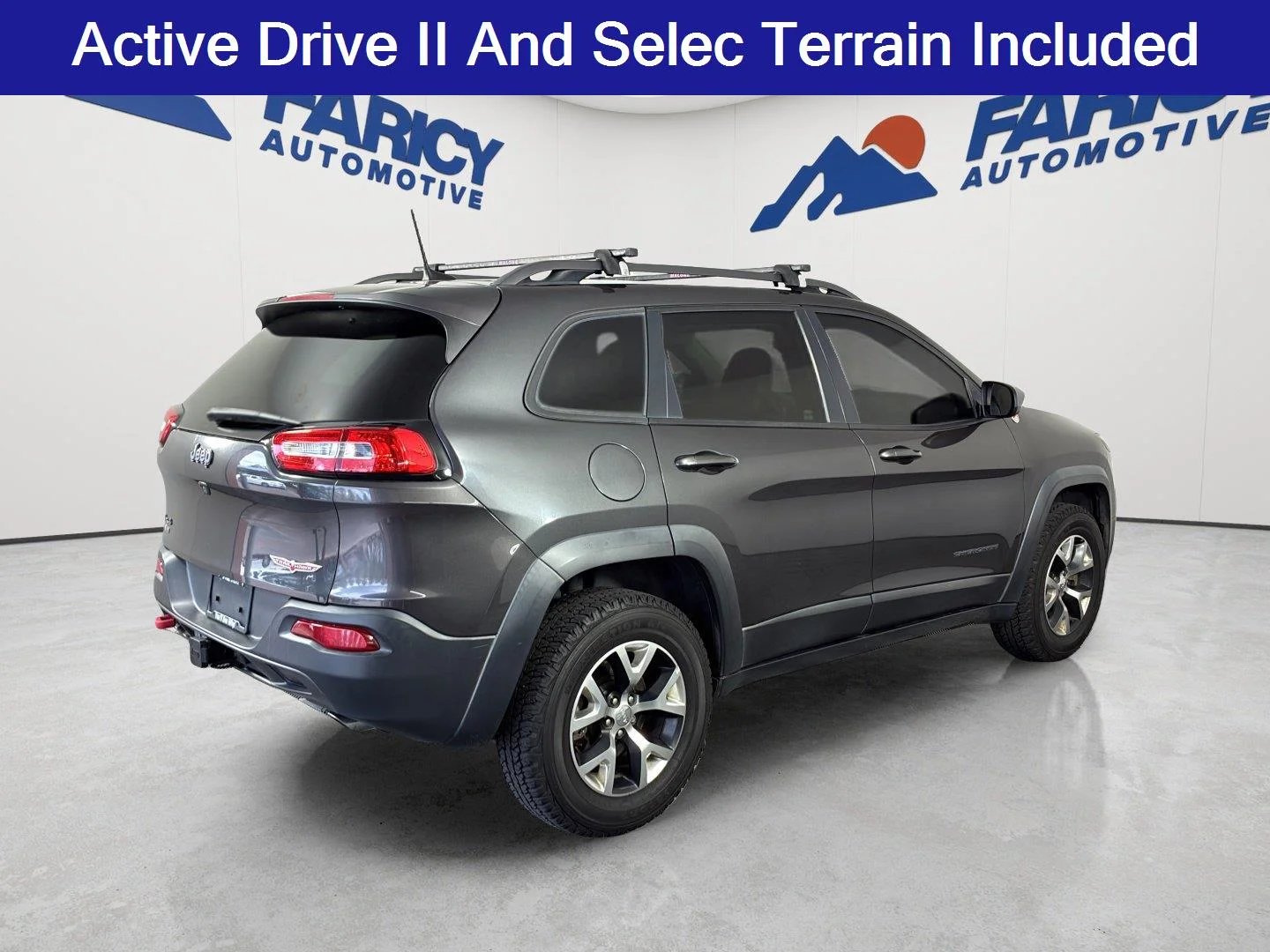 Used 2017 Granite Crystal Metallic Clearcoat Jeep Trailhawk image 5