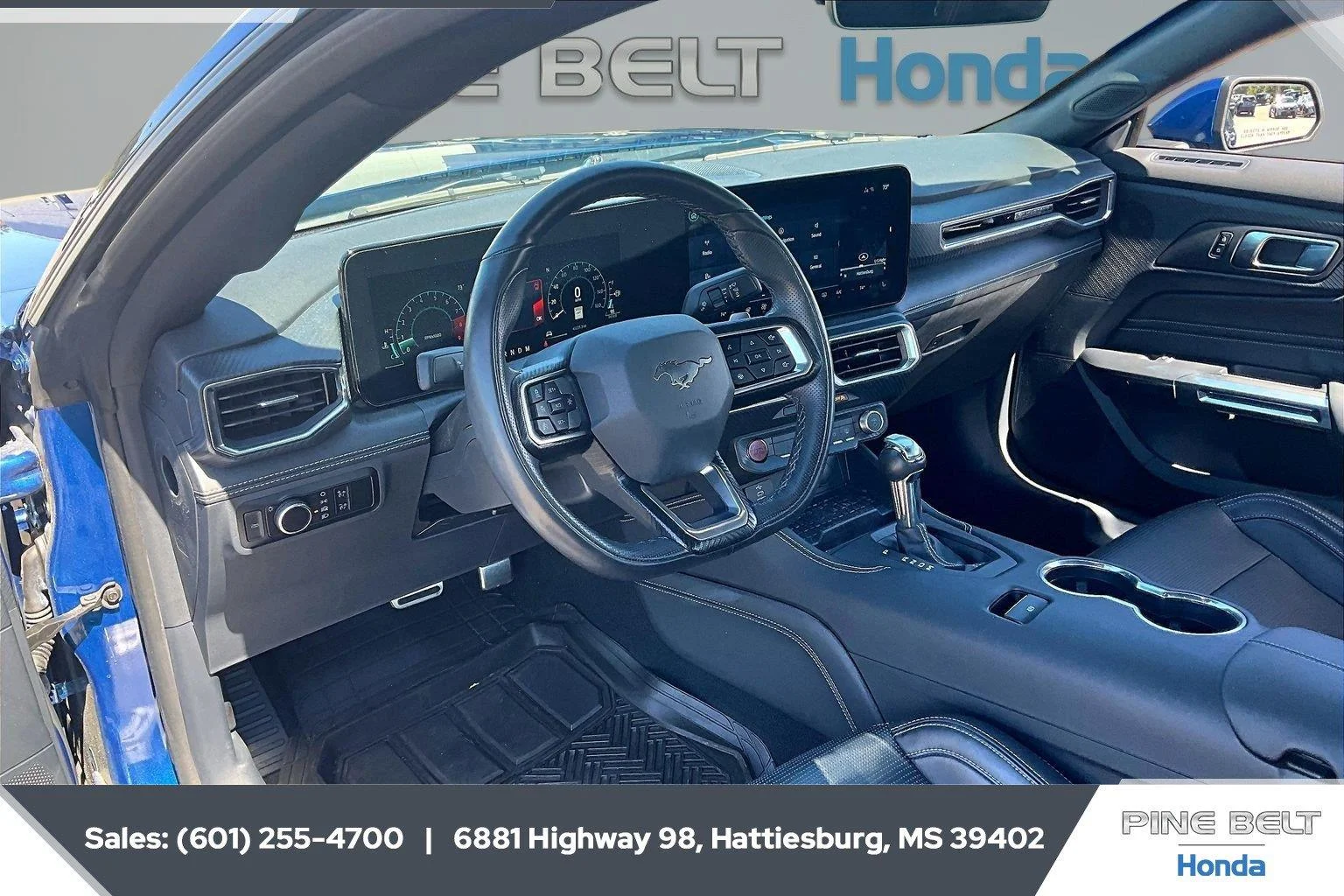 Used 2024 Atlas Blue Ford GT Premium image 12