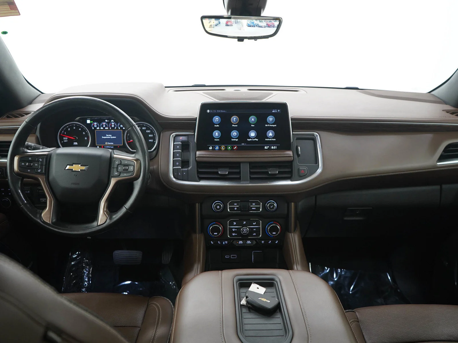 Used 2021 IRIDESCENT PEARL TRICOAT Chevrolet High Country image 15