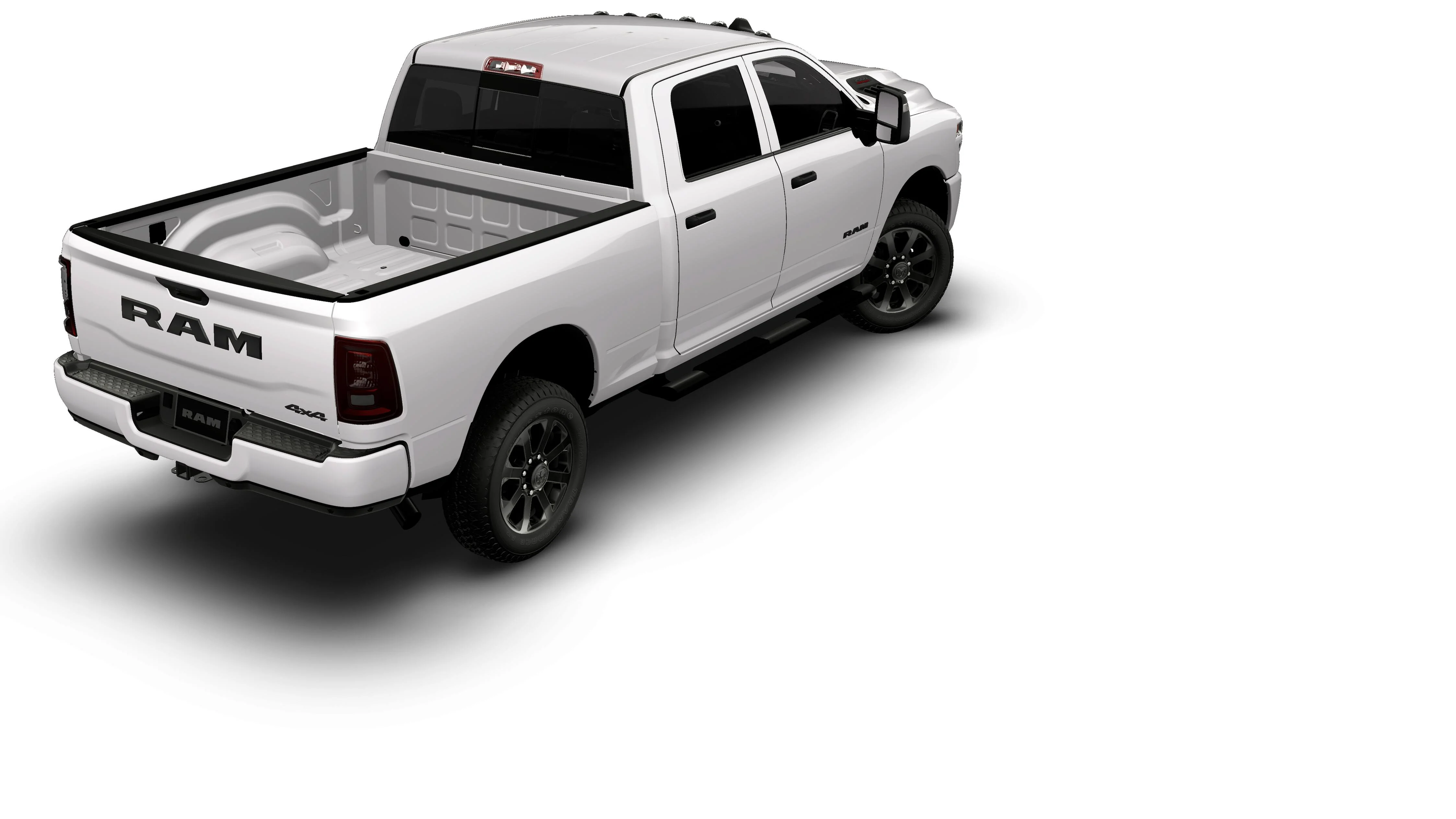 New 2026 Bright White Clear-Coat Exterior Paint RAM  image 14