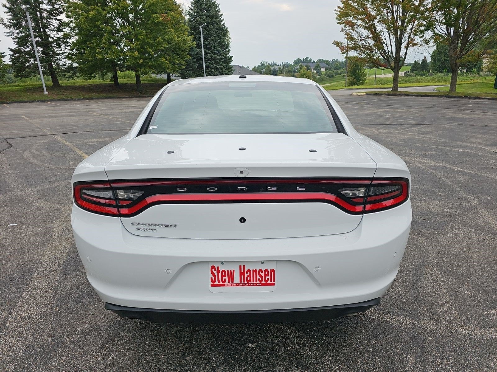 Used 2021 White Knuckle Clearcoat Dodge Police image 4