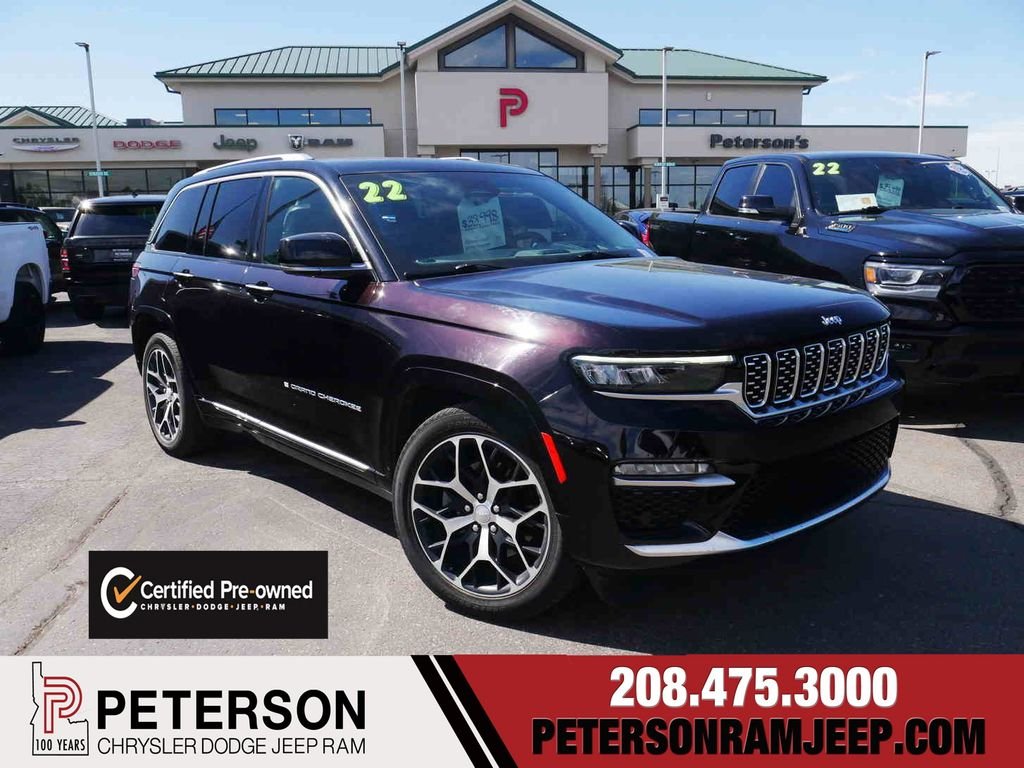 2022 Jeep Grand Cherokee Summit 4xe 4x4's photo