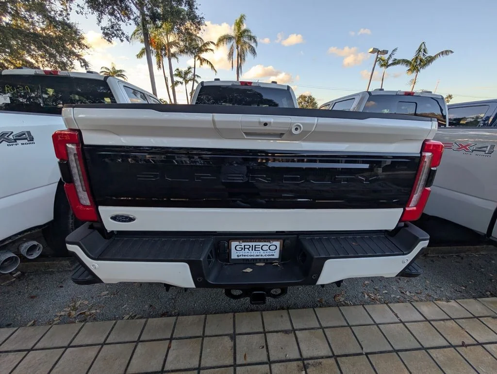 New 2026 Star White Metallic Tri-Coat Ford F-250® Platinum® image 11
