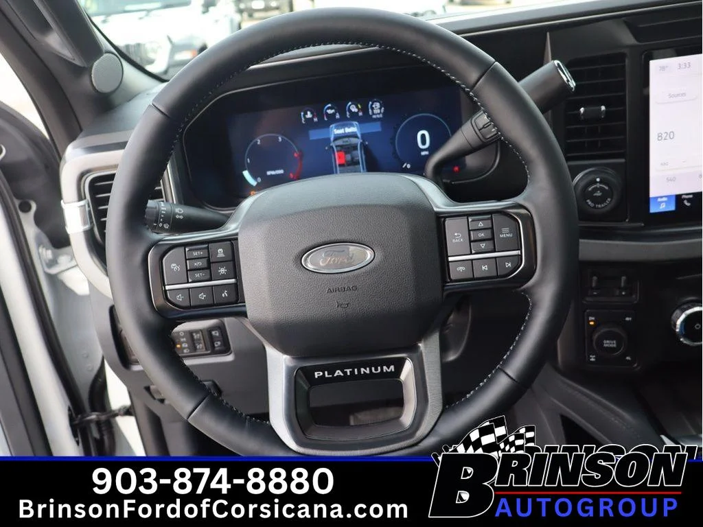 New 2026 Star White Metallic Tri-Coat Ford Platinum image 21