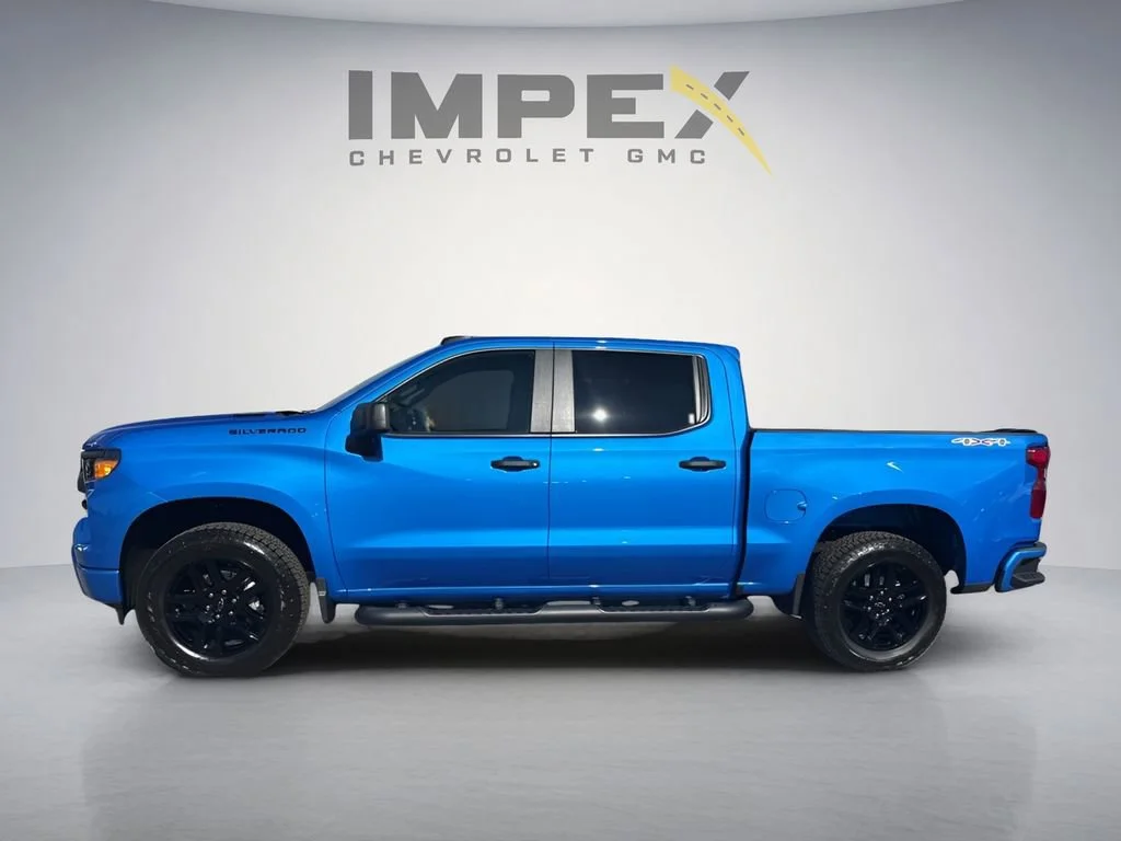 Used 2026 Riptide Blue Metallic Chevrolet Custom image 2