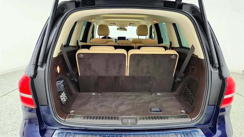 Used 2018 Lunar Blue Metallic Mercedes-Benz GLS 450 4MATIC® SUV w/ Premium Pkg, Pano Roof & H/K Sound image 23
