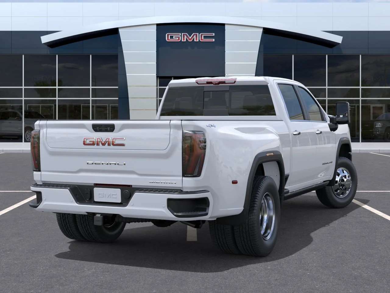 New 2026 Glacier White Tricoat GMC Denali Ultimate DRW image 4