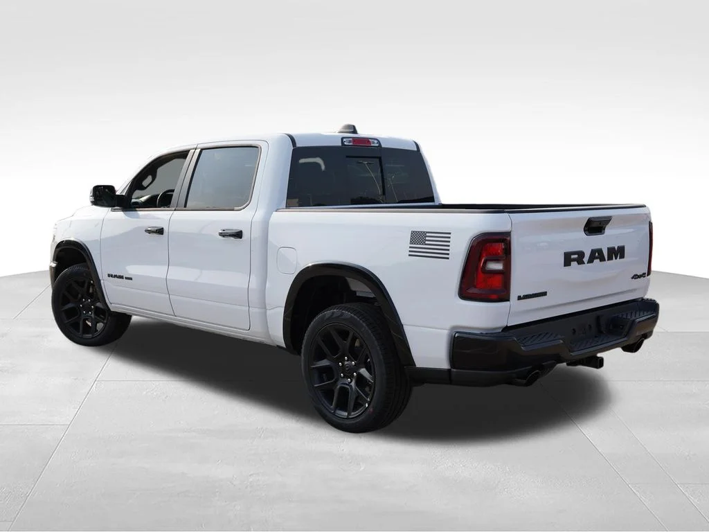 New 2026 Bright White Clear-Coat Exterior Paint RAM Laramie image 5