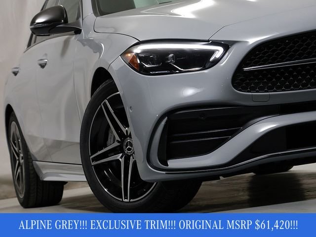 Certified Used 2026 MANUFAKTUR Alpine Grey Mercedes-Benz C 300 image 4