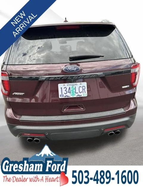Used 2018 Burgundy Ford Sport image 6