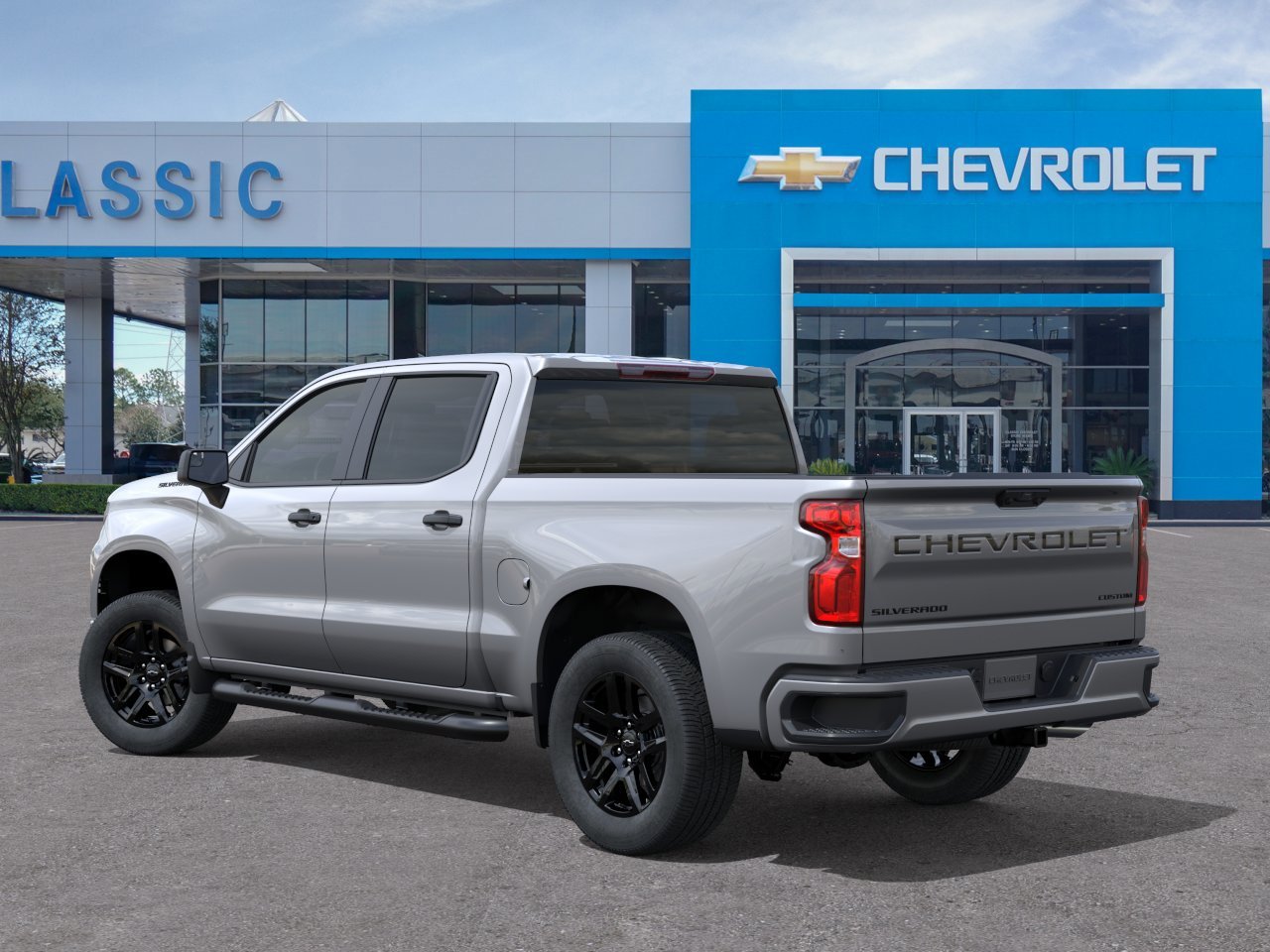 2026 Chevrolet Silverado 1500 Custom Gray at Classic Elite Chevrolet Sugar Land