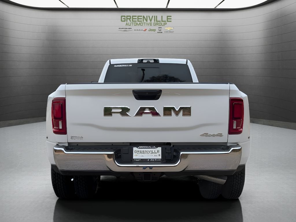 New 2026 Bright White Clear-Coat Exterior Paint RAM Tradesman Cummins HO Diesel Dually 4x4 image 5