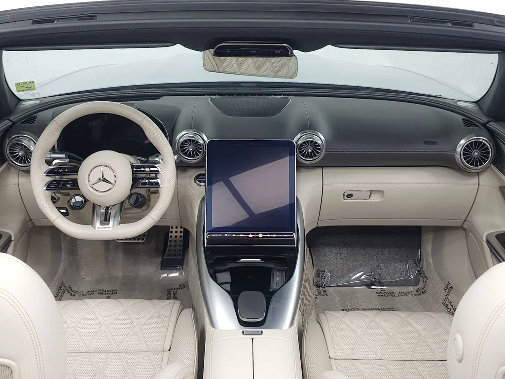 Certified Used 2025 MANUFAKTUR Cirrus Silver MAGNO Mercedes-Benz SL 63 AMG® image 27