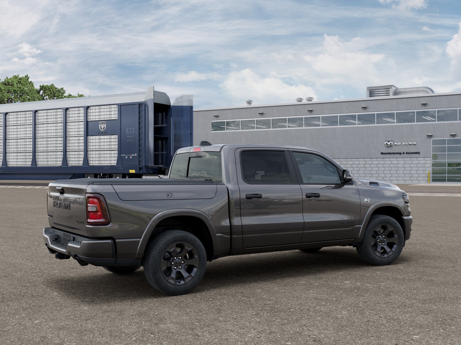 New 2026 Granite Crystal Metallic Clearcoat RAM BIG HORN image 2