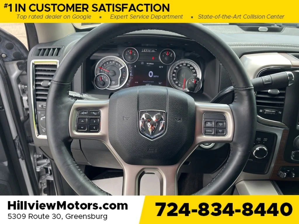 Certified Used 2017 Bright Silver Clearcoat Metallic Ram Laramie image 19