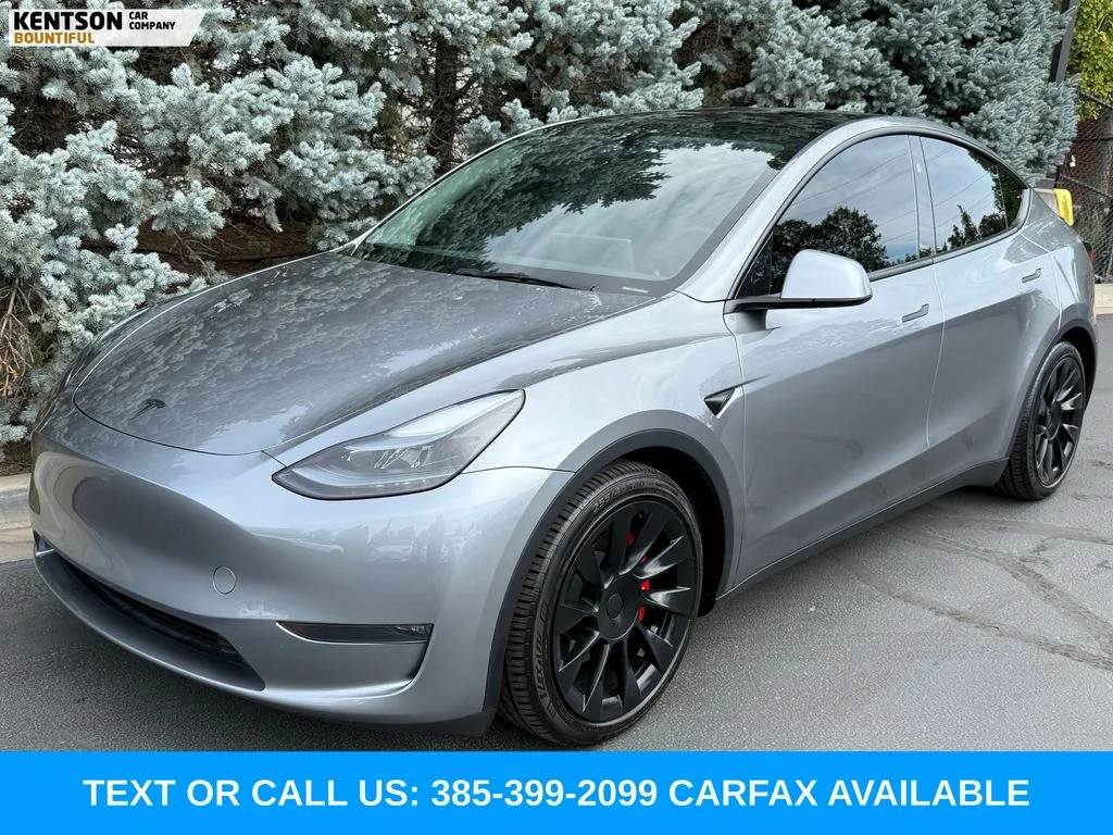 Used 2024 Gray Tesla Performance image 3