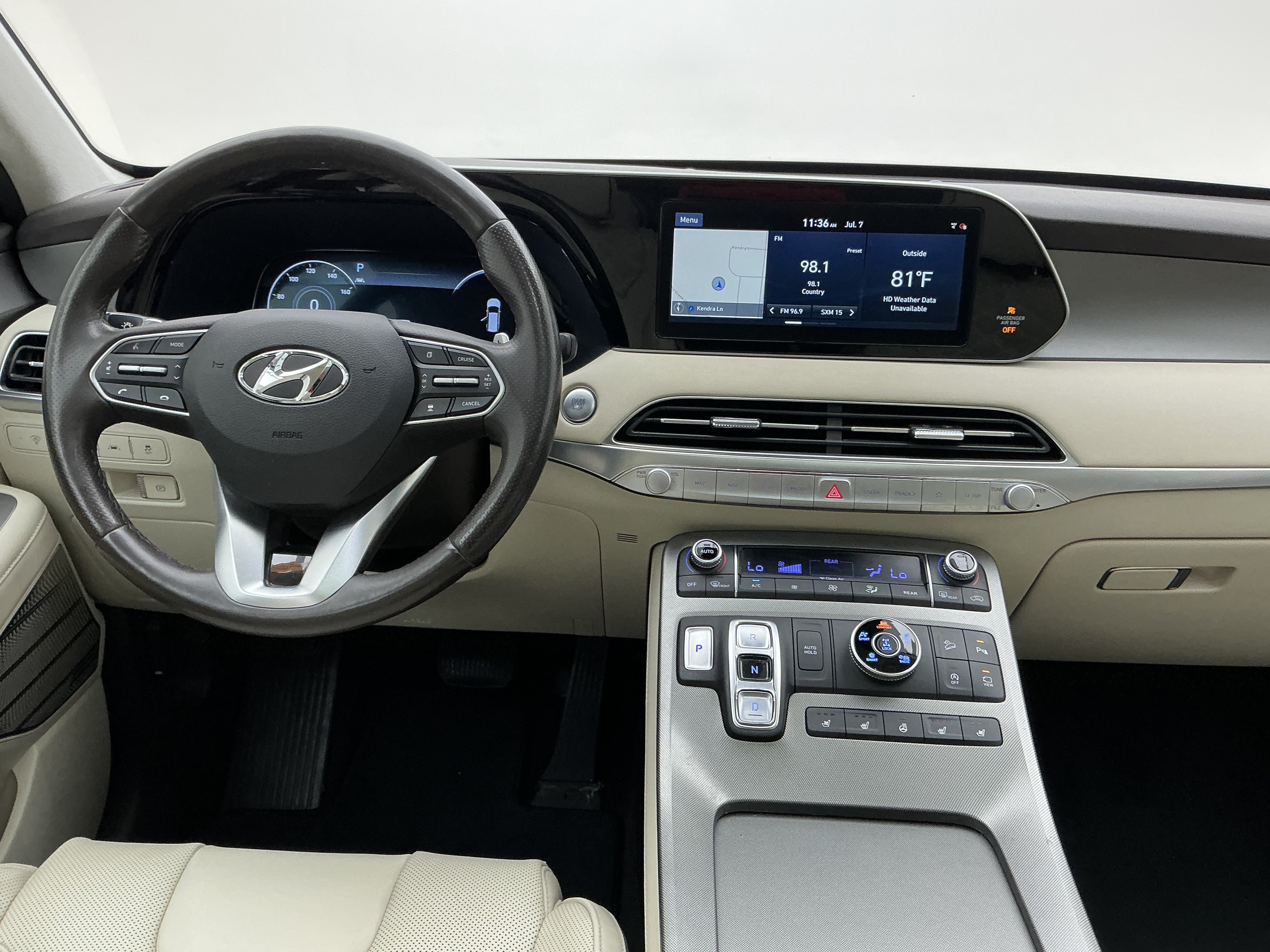 Used 2020 Hyper White Hyundai Limited image 19