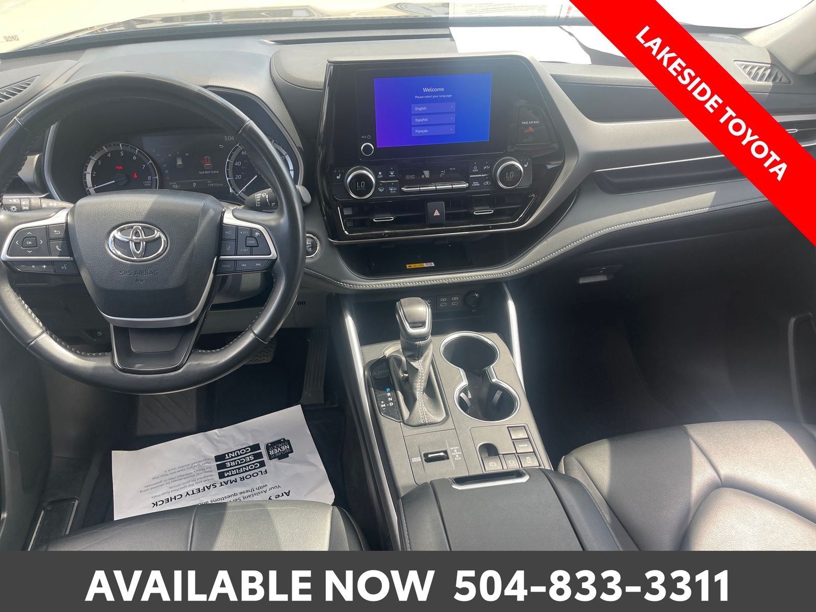 Used 2023 Black Toyota XLE image 21