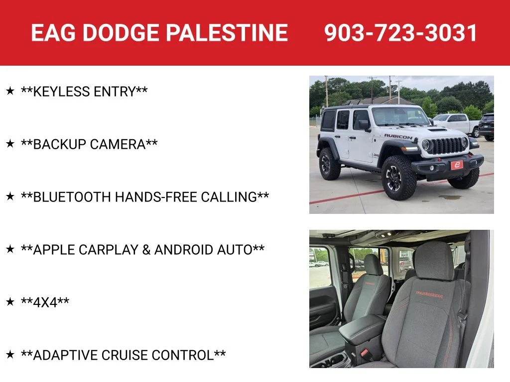 Used 2026 White Jeep Rubicon image 4