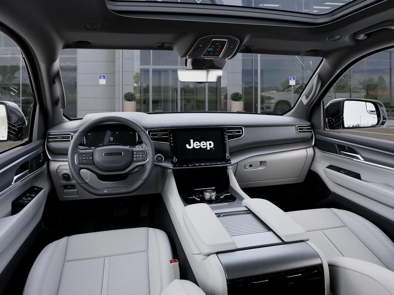 New 2026 Baltic-Gray Metallic Clear-Coat Exterior Paint Jeep Limited Reserve image 49