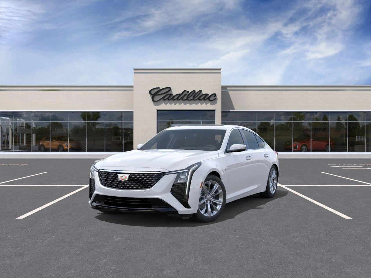 New 2026 Summit White Cadillac Premium Luxury image 8