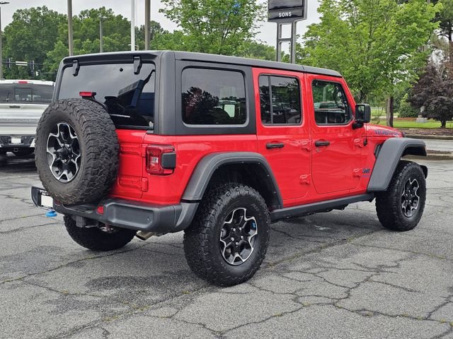 Used 2022 Red Jeep Unlimited Rubicon 4xe image 11