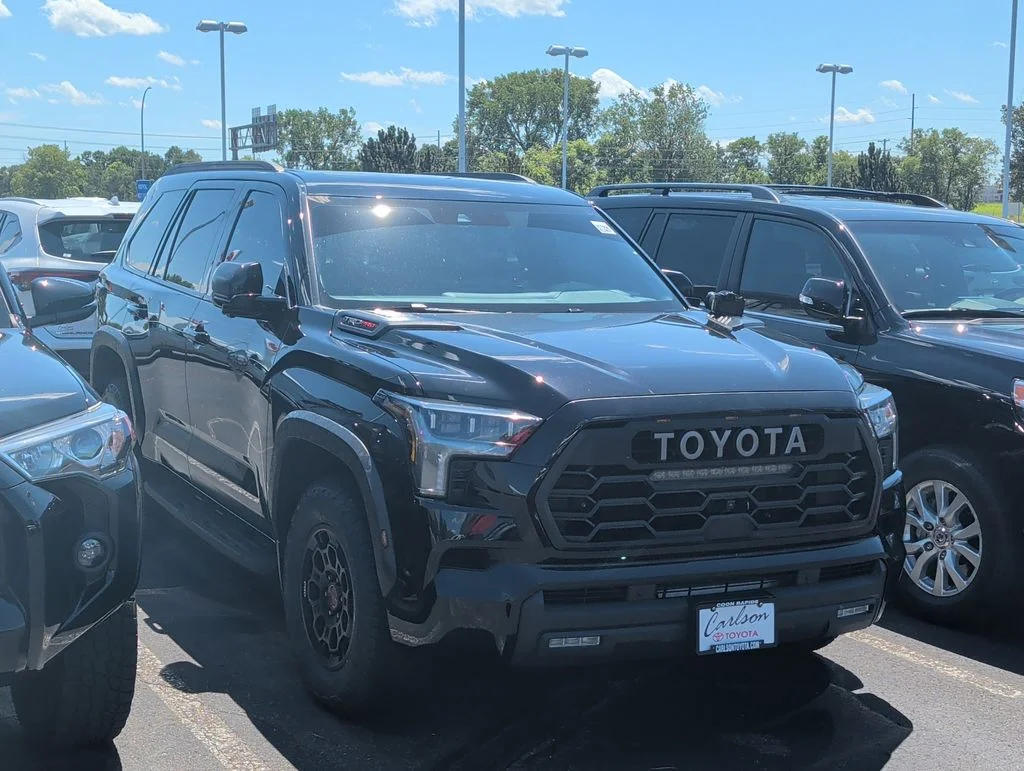 Certified 2024 Toyota Sequoia TRD Pro with VIN 7SVAAABAXRX047401 for sale in Minneapolis, Minnesota