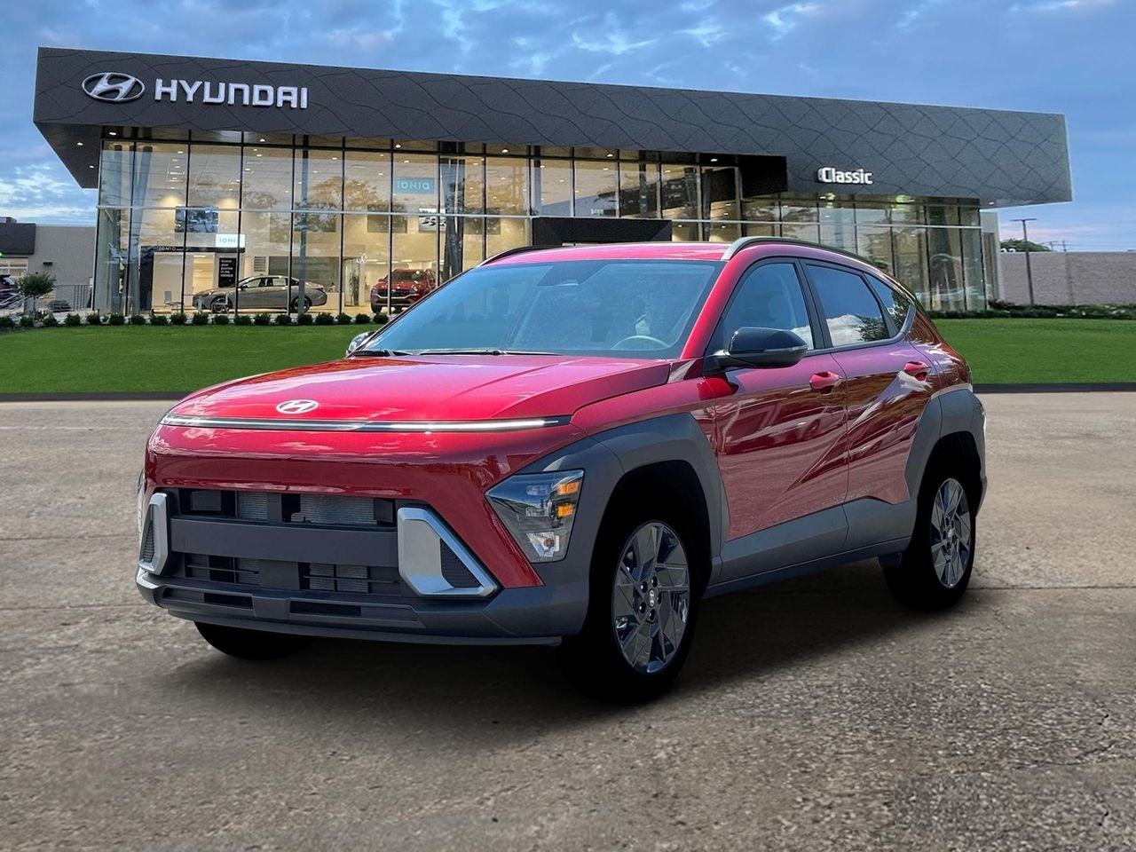 New 2026 Ultimate Red Metallic Hyundai SEL Sport image 1