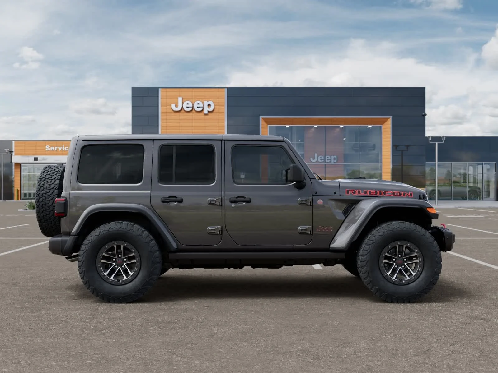 New 2027 Granite Crystal Metallic Clearcoat Jeep Rubicon X image 21