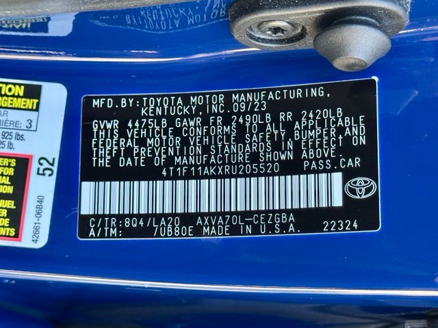 Used 2024 Blue Toyota XLE image 23