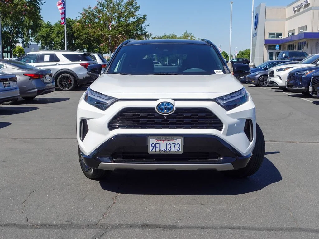 Used 2023 Midnight Black Metallic Toyota XSE image 2