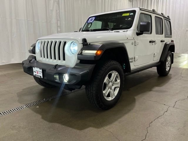 Used 2020 White Jeep Unlimited Sport S image 22