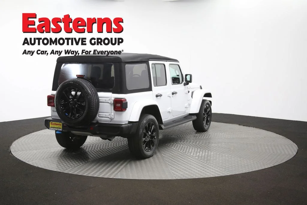Used 2022 White Jeep Unlimited Sahara 4xe image 41