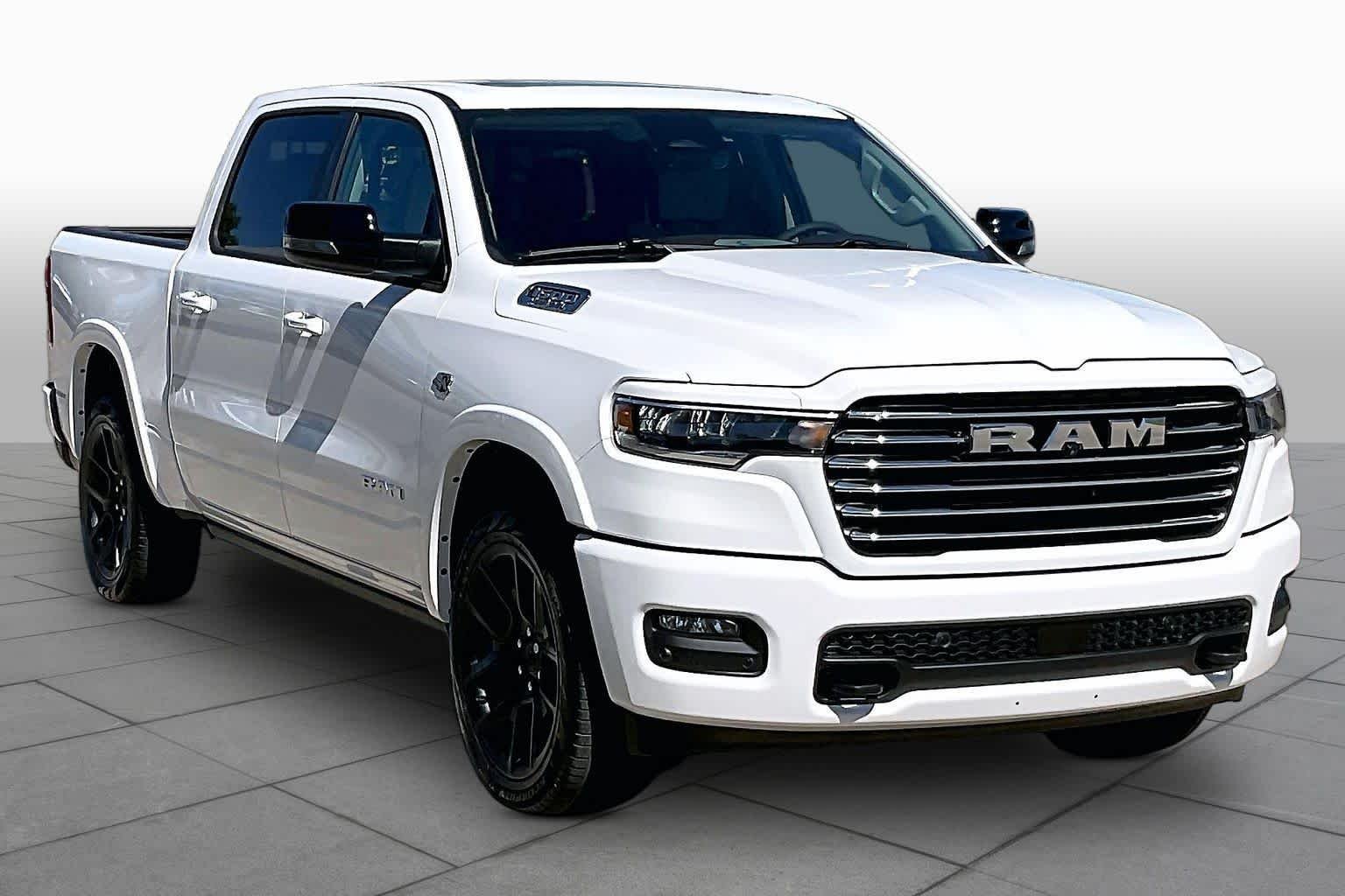 New 2027 Bright White Clear-Coat Exterior Paint RAM Laramie image 2